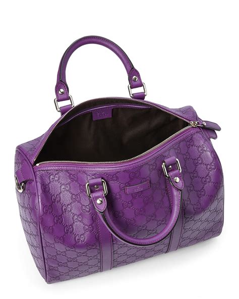 gucci purple bag new|gucci handbag purple.